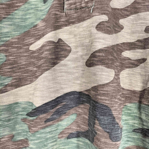 デニムアンドサプライラルフローレン DENIM&SUPPLY RALPH LAUREN 霜降り カモフラ ヘンリーネック カットソー メンズ import:S