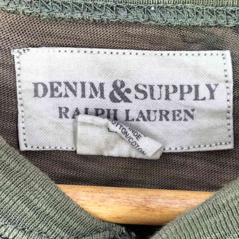 デニムアンドサプライラルフローレン DENIM&SUPPLY RALPH LAUREN 霜降り カモフラ ヘンリーネック カットソー メンズ import:S
