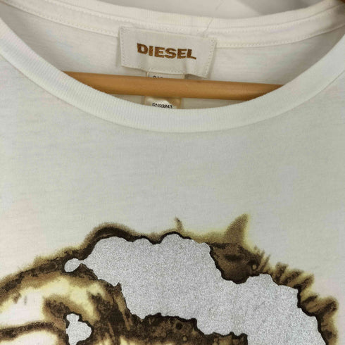 ディーゼル DIESEL シングルステッチ フロントロゴ Tシャツ メンズ import:M