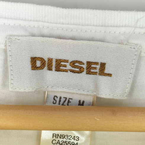 ディーゼル DIESEL シングルステッチ フロントロゴ Tシャツ メンズ import:M