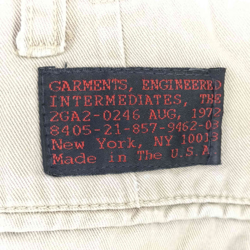 エンジニアードガーメンツ Engineered Garments 5ポケット コットン ボタンフライ ワイドパンツ メンズ L