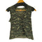 golly andela MILITARY フリルデザイン カモ ノースリーブ カットソー レディース JPN:M