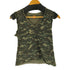 golly andela MILITARY フリルデザイン カモ ノースリーブ カットソー レディース JPN:M