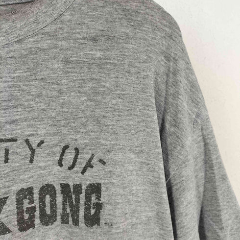 ザイオンルーツウェア ZION ROOTSWEAR 90s アーティスト レーベル ロゴ プリントTシャツ メンズ L