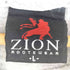 ザイオンルーツウェア ZION ROOTSWEAR 90s アーティスト レーベル ロゴ プリントTシャツ メンズ L
