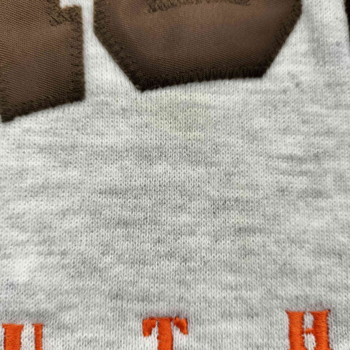 ラッセルアスレチック RUSSELL ATHLETIC 90S USA製 前V NFL 三段 刺繍 ワッペン スウェット メンズ import:XL