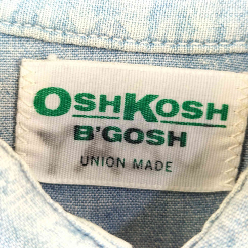 オシュコシュ OSHKOSH 60s 刺繍タグ シャンブレーシャツ メンズ 記載無し