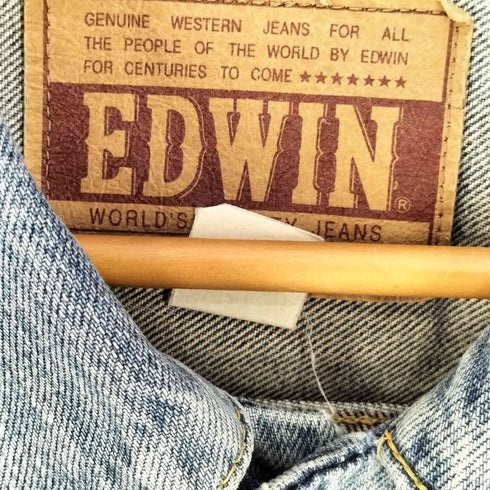 エドウィン EDWIN デニム トラッカージャケット メンズ JPN:M