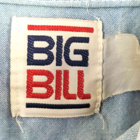 ビッグビル BIG BILL 80-90s シャンブレーシャツ メンズ 記載無し