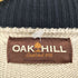 OAK HILL ハーフジップアーガイルニット コットンニット メンズ