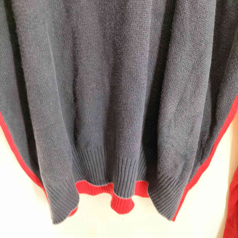ノーティカ NAUTICA ラインデザインクルーネックニット メンズ import:M