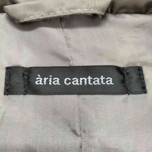 aria cantata フォックスファー ダウンコート レディース 13