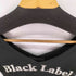 mopssi ラインストーン vネックTシャツ black label レディース FREE