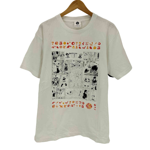 キャラクタープリント クルーネックTシャツ メンズ L