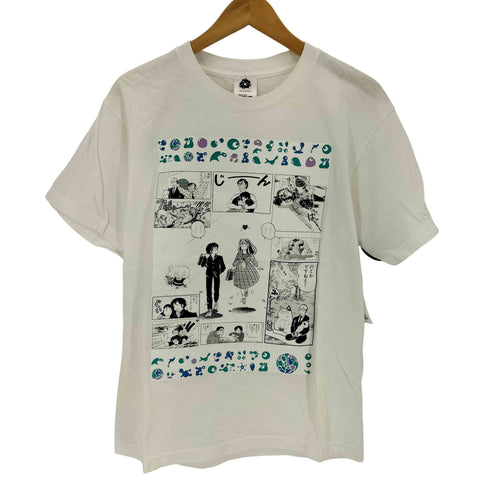 キャラクタープリント クルーネックTシャツ メンズ M