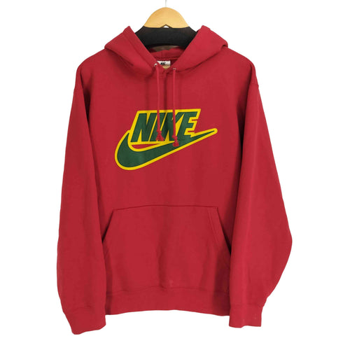 シュプリーム Supreme 19AW Leather Appkique Hooded Sweatshirt メンズ import:L