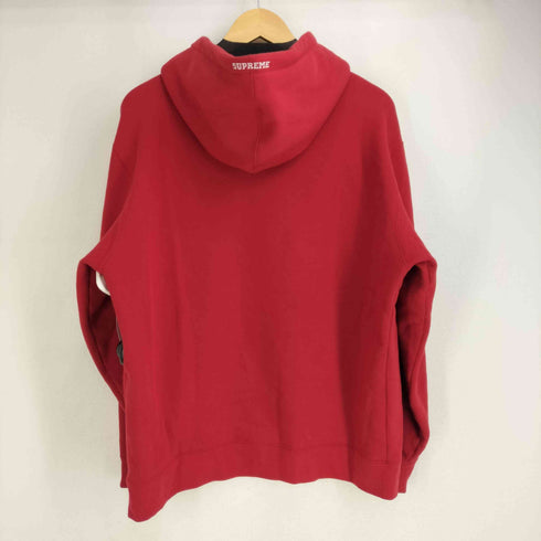 シュプリーム Supreme 19AW Leather Appkique Hooded Sweatshirt メンズ import:L