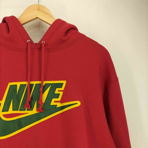 シュプリーム Supreme 19AW Leather Appkique Hooded Sweatshirt メンズ import:L