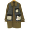 コムデギャルソンオムプリュス COMME des GARCONS HOMME PLUS 10ss ランダムコラージュ期 ドッキングコート メンズ JPN:S