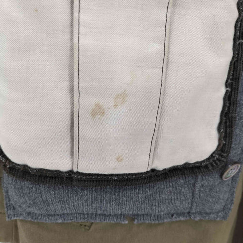 コムデギャルソンオムプリュス COMME des GARCONS HOMME PLUS 10ss ランダムコラージュ期 ドッキングコート メンズ JPN:S