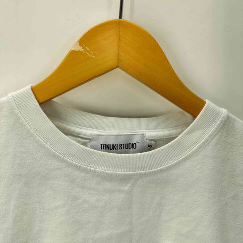 TANUKI STUDIO タヌキ 刺繍 Tシャツ レディース JPN:S