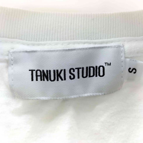 TANUKI STUDIO タヌキ 刺繍 Tシャツ レディース JPN:S