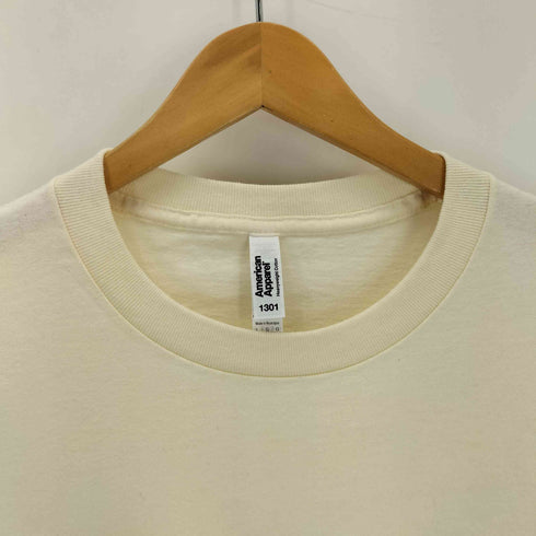 アメリカンアパレル AMERICAN APPAREL コットン S/S ヘビーウェイト クルーネックTシャツ メンズ import:L
