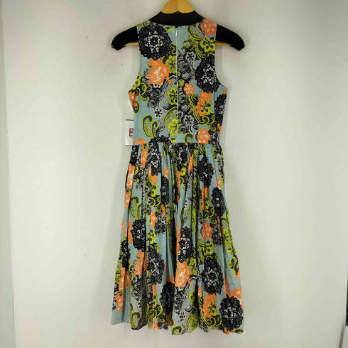 エムエスジーエム MSGM 総柄 ノースリーブワンピース レディース