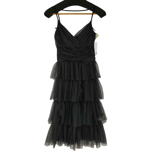 ジバンシィ GIVENCHY チュールティアードキャミワンピース レディース JPN:36