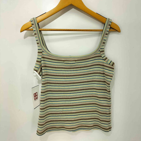 フミカウチダ FUMIKA UCHIDA MULTICOLOR STRIPE CAMISOLE レディース