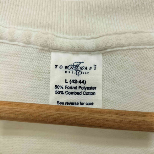 タウンクラフト TOWNCRAFT JCPenney 80s USA製 ブランク 無地 Tシャツ メンズ import:L