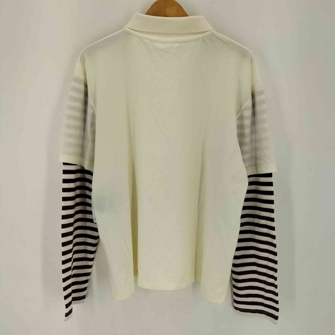 SANDY LIANG 26SS DEW TOP ボーダー袖 ポロシャツ import レディース import:S