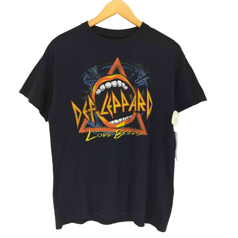 フロントプリントバンドTシャツ メンズ M