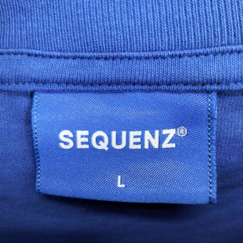 SEQUENZ 両面プリントクルーネックTシャツ street メンズ L