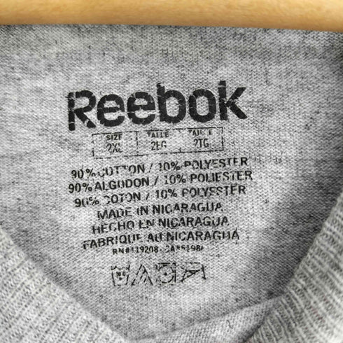 リーボック Reebok SUPERBOWL ゲームプリント S/S Tシャツ メンズ 2XL