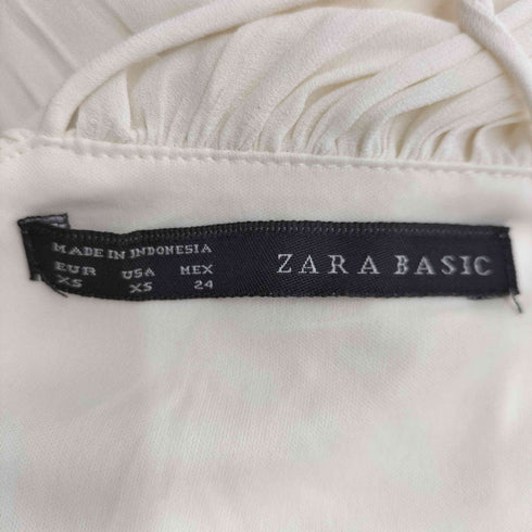 ザラ ZARA フリルデザイン ワンピース レディース import:XS
