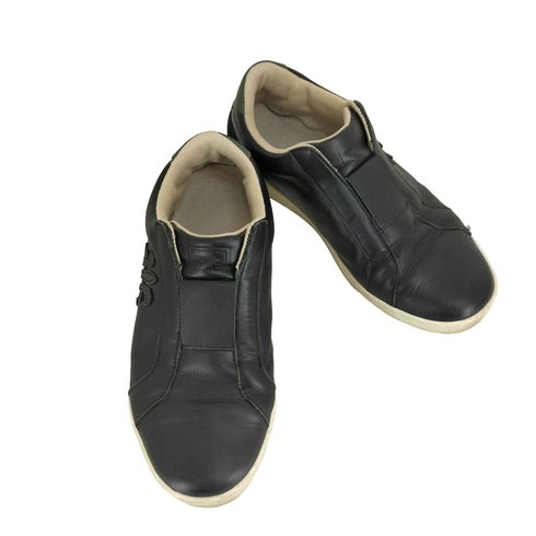 ROYAL ELASTICS ロゴワッペン レザー スリッポンスニーカー メンズ JPN:27.5