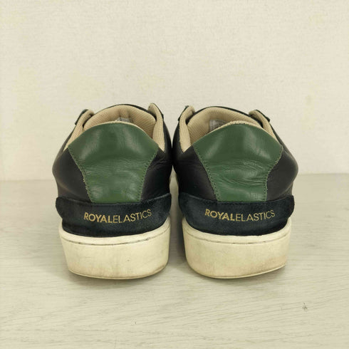 ROYAL ELASTICS ロゴワッペン レザー スリッポンスニーカー メンズ JPN:27.5