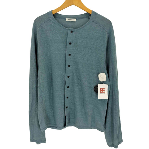 マツフジ MATSUFUJI Linen Cardigan リネンカーディガン メンズ JPN:3