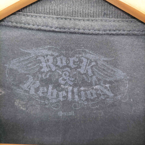 ROCK & REBELLION 00s UK HR/HM NWOBHM バンド Tシャツ メンズ import:S