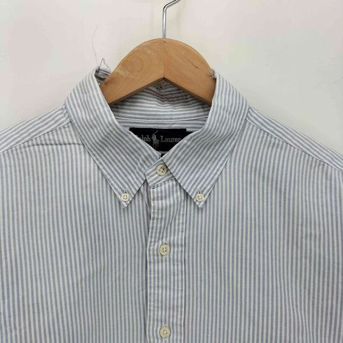ラルフローレン RALPH LAUREN YARMOUTH ポニー刺繍 ストライプ オックスフォードシャツ メンズ 17-34