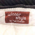 winner style DUCAVISCONTI社 太畝 2タック コーデュロイパンツ メンズ