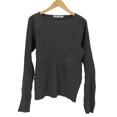 ネヴァーフォーゲット NVRFRGT Panelled Ribbed Long Sleeve T-shirt メンズ JPN:2