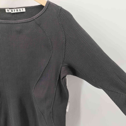 ネヴァーフォーゲット NVRFRGT Panelled Ribbed Long Sleeve T-shirt メンズ JPN:2