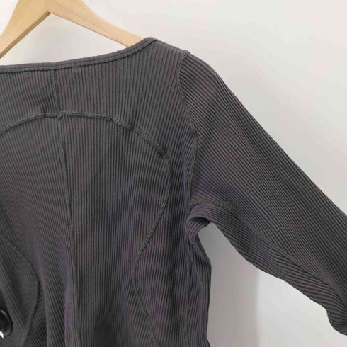 ネヴァーフォーゲット NVRFRGT Panelled Ribbed Long Sleeve T-shirt メンズ JPN:2