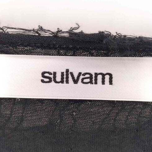 サルバム sulvam 26SS ブロークンアシンメトリーT メンズ JPN:M