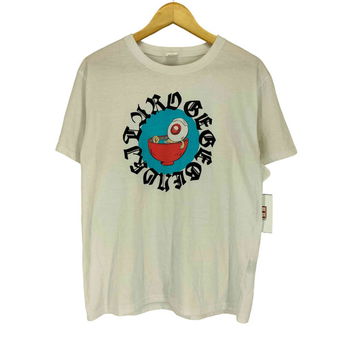 キャラクタープリントクルーネックTシャツ メンズ L