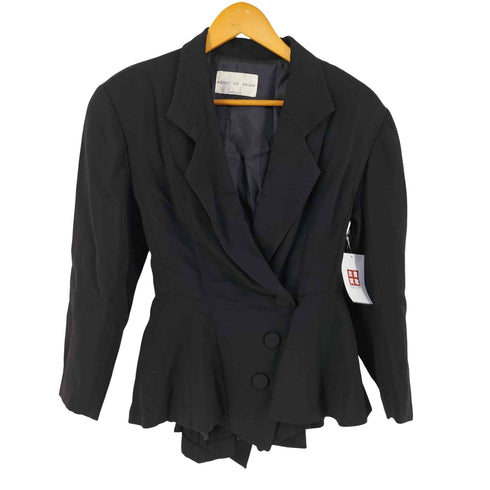 BERET DE REINE バックリボン ウール テーラードジャケット レディース
