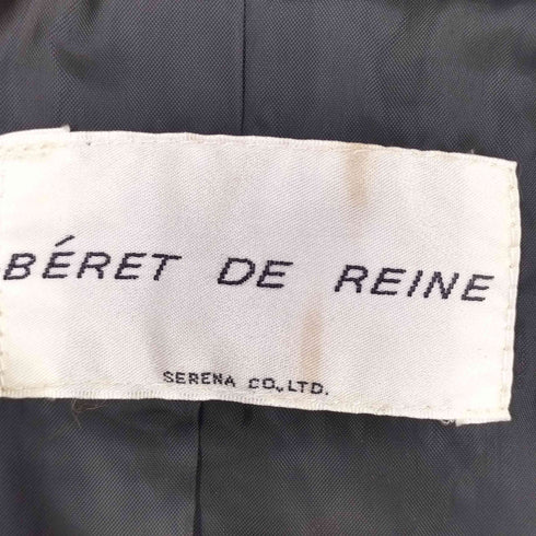 BERET DE REINE バックリボン ウール テーラードジャケット レディース