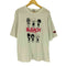 フロントキャラクタープリントクルーネックTシャツ メンズ LL